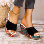 Ryleigh - Women's Bohemian Platform Wedge Sandals