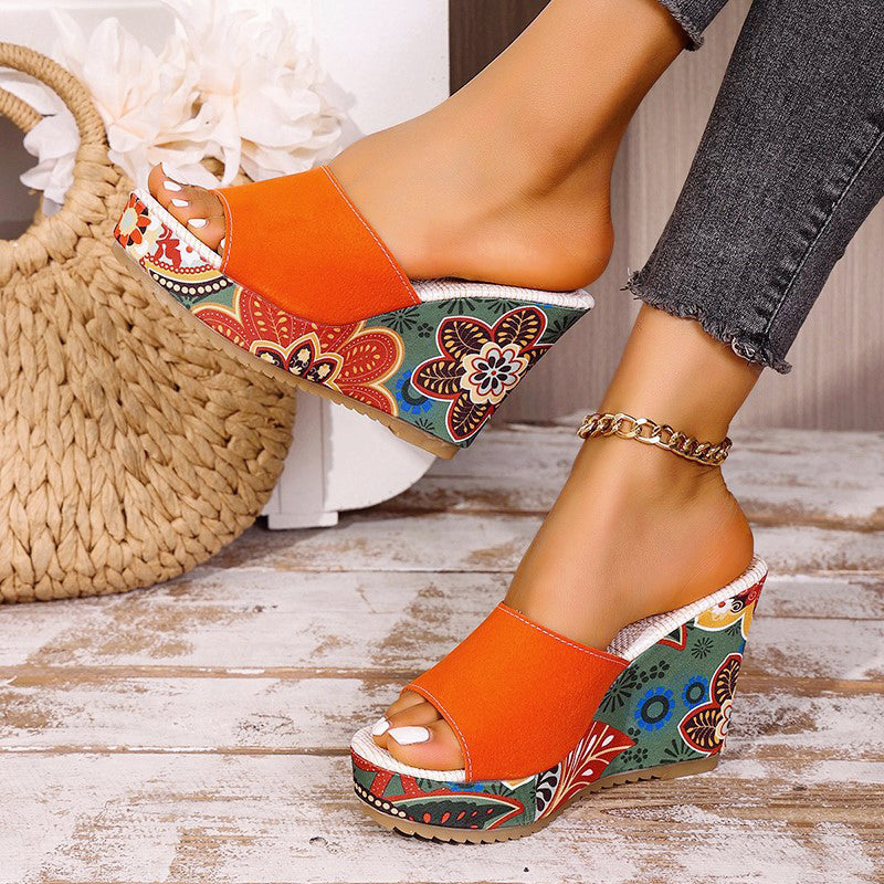 Ryleigh - Women's Bohemian Platform Wedge Sandals