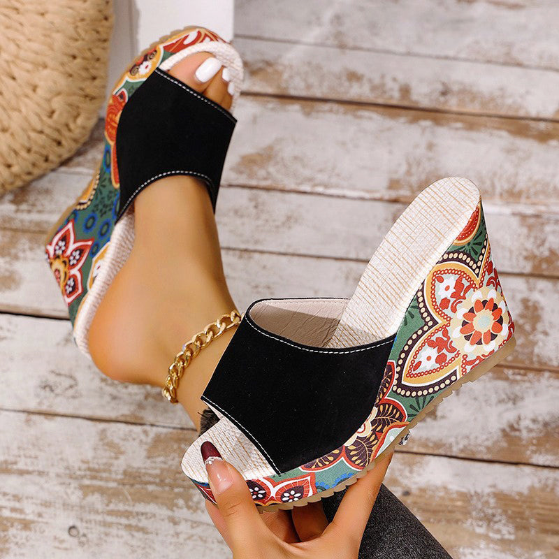 Ryleigh - Women's Bohemian Platform Wedge Sandals