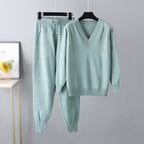 Samantha - Women's Casual Knit Two-Piece Set