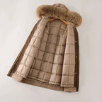 Sarah - Women's Faux Fur Hooded Winter Parka