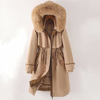 Sarah - Women's Faux Fur Hooded Winter Parka