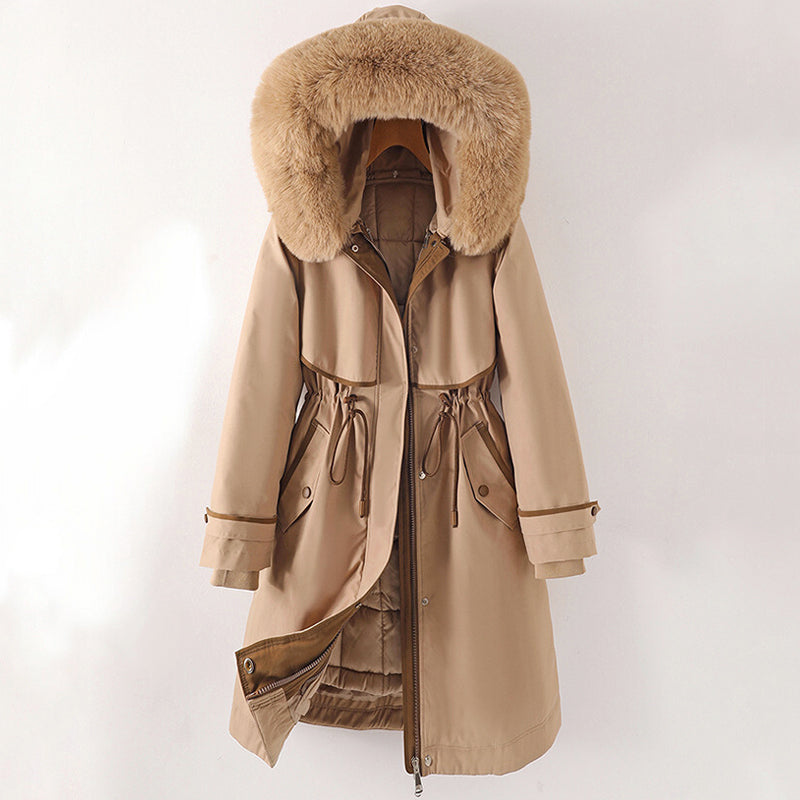 Sarah - Women's Faux Fur Hooded Winter Parka