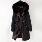 Sarah - Women's Faux Fur Hooded Winter Parka