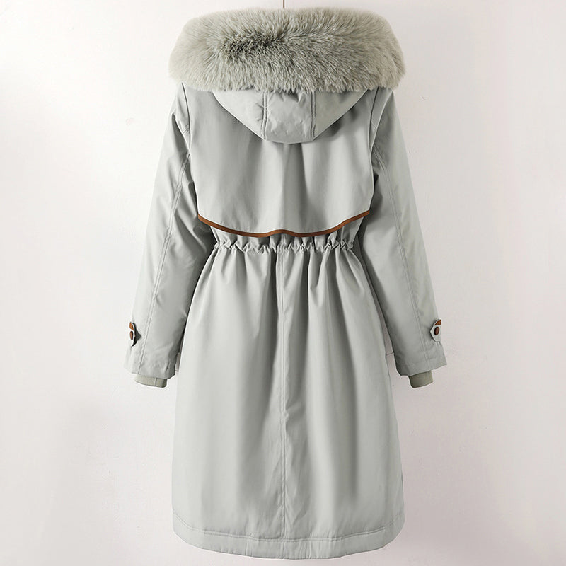 Sarah - Women's Faux Fur Hooded Winter Parka