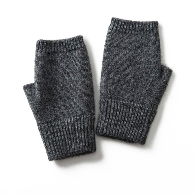 Tavian - Cashmere Fingerless Mittens