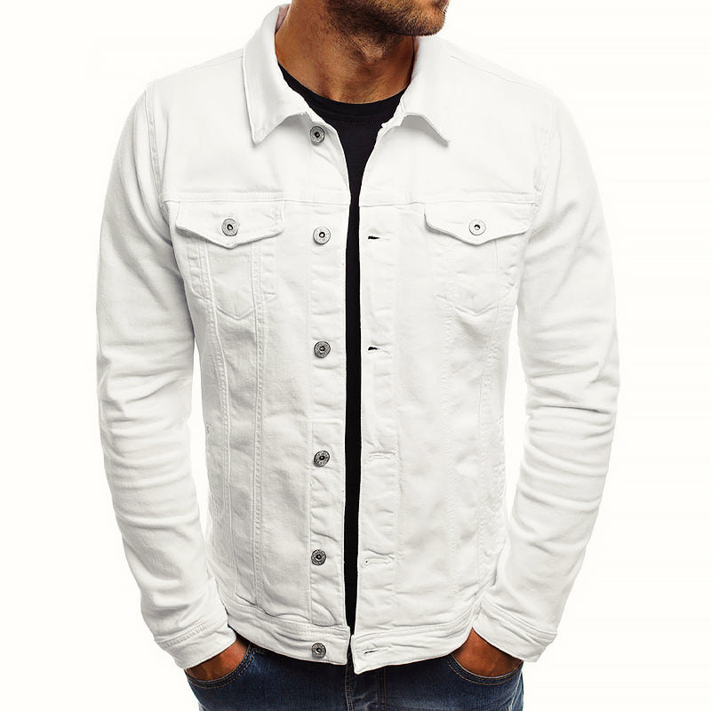 Daniel - Men's Classic Button-Front Denim Jacket