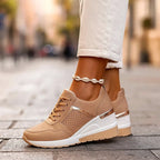 Trinity - Women's Lace-Up Platform Casual Sneakers
