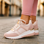 Trinity - Women's Lace-Up Platform Casual Sneakers