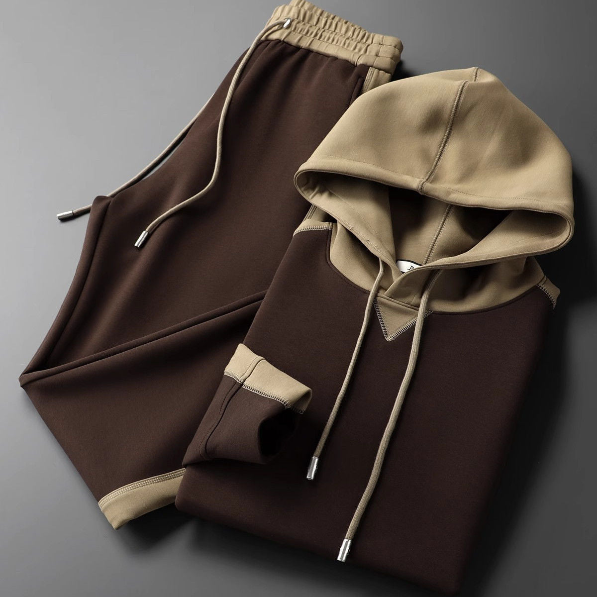 Beckett - Men's Colorblock Hoodie Sweatsuit