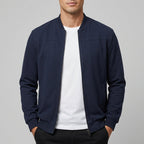 Benedict - Men's Zip-Front Bomber Jacket