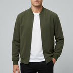 Benedict - Men's Zip-Front Bomber Jacket