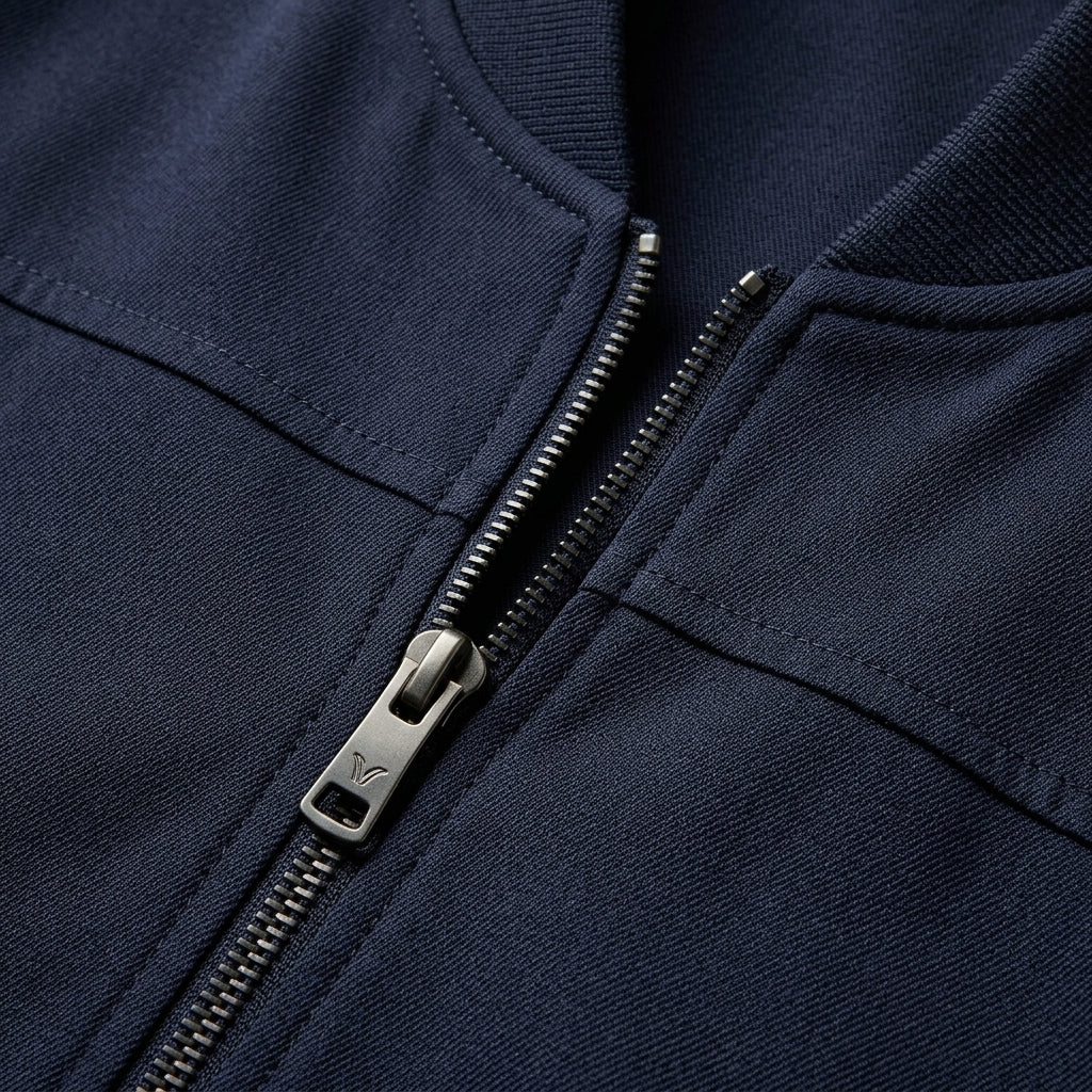 Benedict - Men's Zip-Front Bomber Jacket