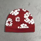 Cassian - Unisex Reversible Popcorn-Print Pullover Beanie