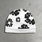 Cassian - Unisex Reversible Popcorn-Print Pullover Beanie