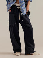 Cora - Women's Cargo Pants with Oversized Patch Pockets