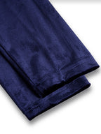 Cordula - Women's Velvet Long-Sleeve A-Line Midi Dress