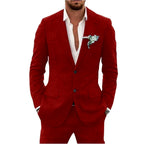 Domenick - Men's Long Sleeve Slim Fit Two-Piece Set 5