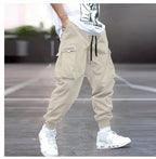 Dorian - Men's Cargo Joggers with Tapered Cuffs and Multi-Pocket Design