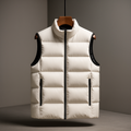 Dylan - Men's Quilted Puffer Vest with Zip Pockets