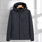 Elowen - Women's Zip-Front Hooded Rain Jacket