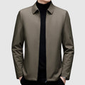 Ezekiel - Men's Zip-Front Down Jacket with Polo Collar