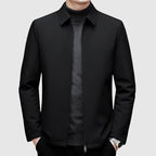 Ezekiel - Men's Zip-Front Down Jacket with Polo Collar