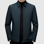 Ezekiel - Men's Zip-Front Down Jacket with Polo Collar