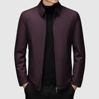 Ezekiel - Men's Zip-Front Down Jacket with Polo Collar