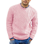 Finnegan - Men's Textured Crew Neck Pullover