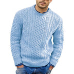 Finnegan - Men's Textured Crew Neck Pullover
