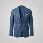 Garrison - Men's Linen Notch-Lapel Blazer