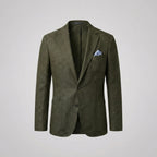 Garrison - Men's Linen Notch-Lapel Blazer
