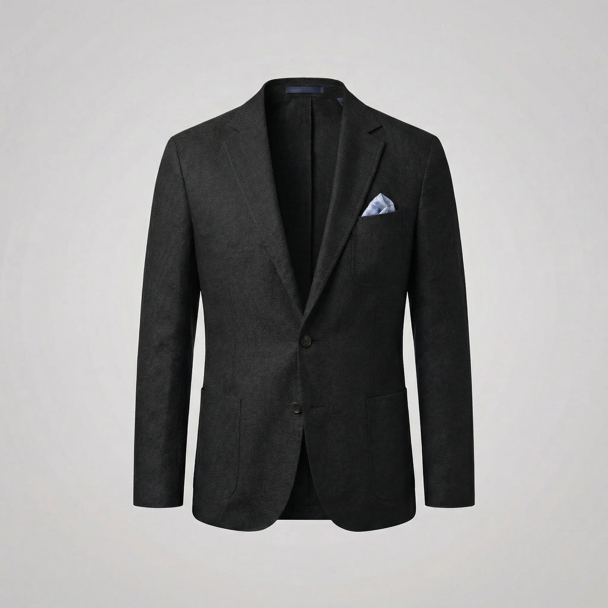 Garrison - Men's Linen Notch-Lapel Blazer