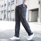 Griffin - Men's Relaxed-Fit Cargo Pants with Multi-Pocket Design