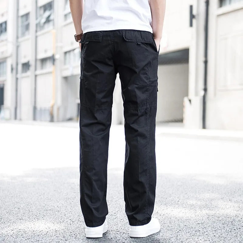 Griffin - Men's Relaxed-Fit Cargo Pants with Multi-Pocket Design