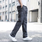 Griffin - Men's Relaxed-Fit Cargo Pants with Multi-Pocket Design