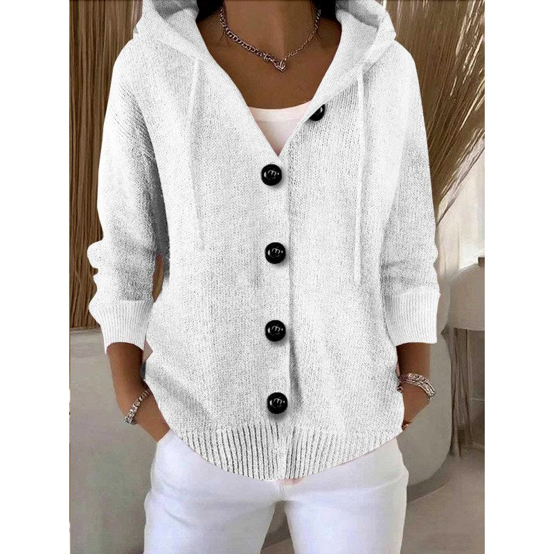 Gwen - Women's Long Sleeve Relaxed Cardigan 1