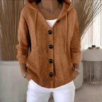 Gwen - Women's Long Sleeve Relaxed Cardigan Sweater 3