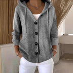 Gwen - Women's Long Sleeve Relaxed Cardigan Sweater 5
