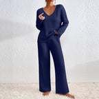 Hannah - Women's Ribbed Knit Lounge Set 5