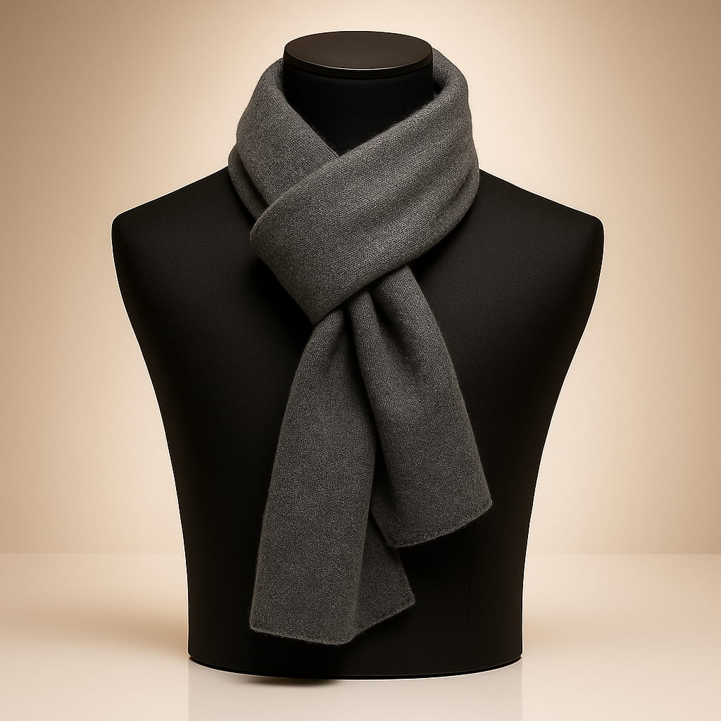 Hollis - Men's Knit Wrap Scarf