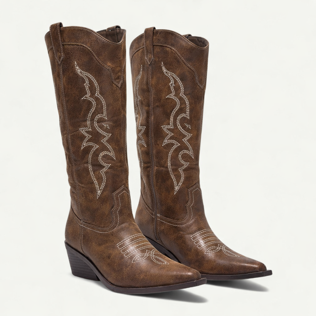 Juliette - Women's Pointed-Toe Cowboy Boots