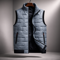 Kael - Men's Quilted Puffer Vest with Zip Pockets