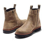 Kenzo - Men's Elastic-Sided Chelsea Boots with Lug Sole