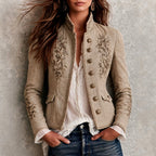 Lenore - Vintage Embroidered Tailored Jacket 1