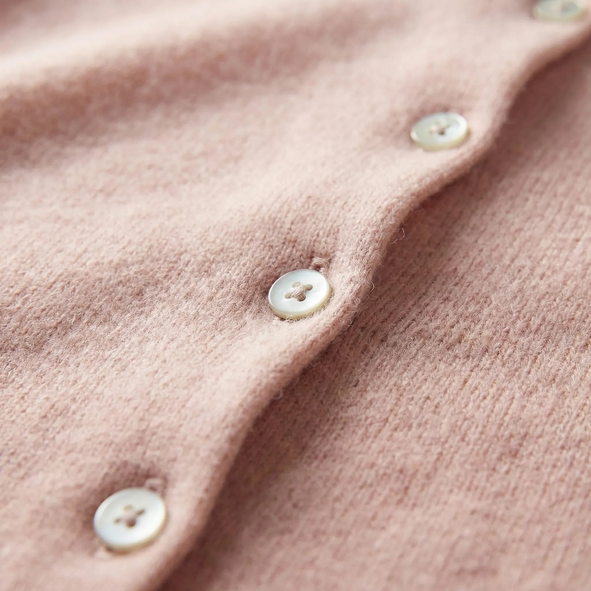 Lenya - Women's Button-Front Crewneck Cardigan