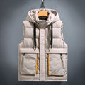 Marcus - Men's Quilted Puffer Vest with Hood