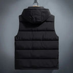 Marcus - Men's Quilted Puffer Vest with Hood