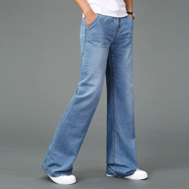 Marcus - Men's Wide-Leg Bootcut Jeans